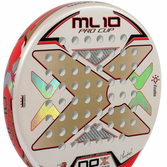 Pala de Pádel Nox ML10 Pro Cup Luxury WH Blanco 2 Pala de Pádel Nox ML10 Pro Cup Luxury WH Blanco 2