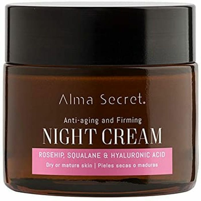 Alma Secret Night Cream Multi-Reparadora Antiedad Pieles Sensibles