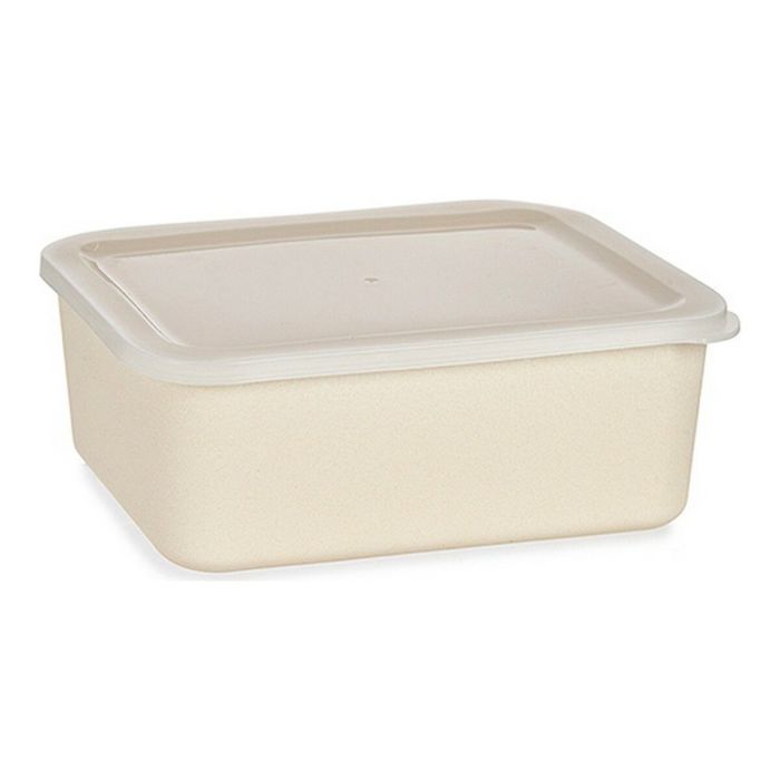 Recipiente Grande de Bambú Natural con Tapa de Plástico 23x16.5x7 cm - Arte Regal (6 Unidades) Recipiente Grande de Bambú Natural con Tapa de Plástico 23x16.5x7 cm - Arte Regal (6 Unidades)