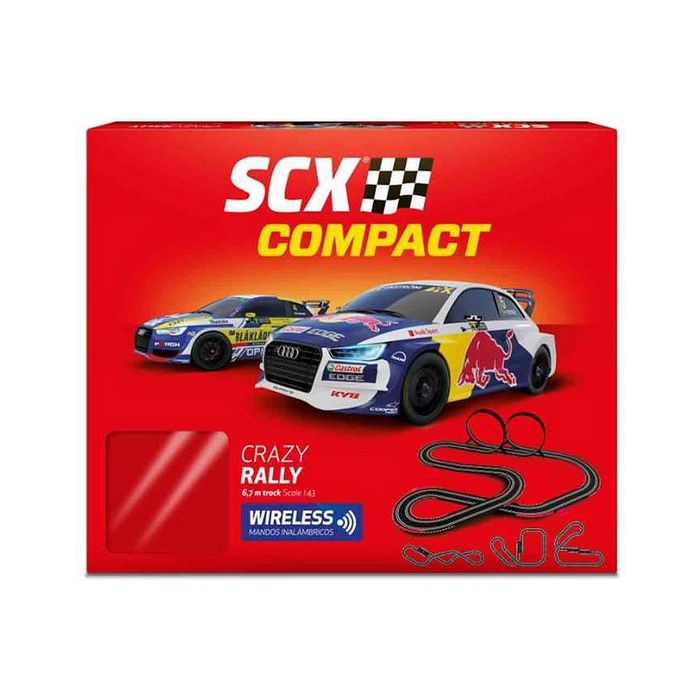 Pista de Carreras Crazy Rally Scalextric 6,7 m Pista de Carreras Crazy Rally Scalextric 6,7 m