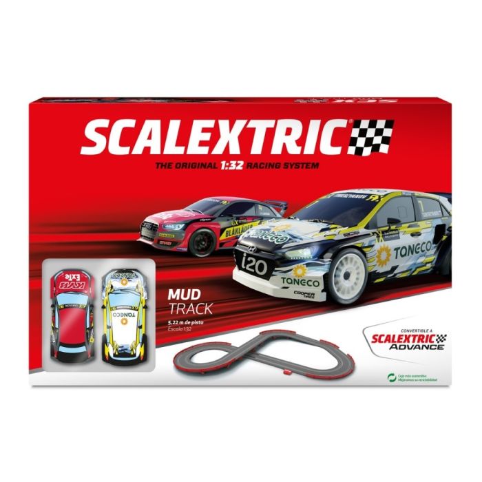 Pista de Carreras Mud Track Scalextric 1:32 (5,22 m) Pista de Carreras Mud Track Scalextric 1:32 (5,22 m)