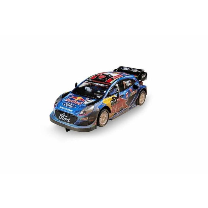 Scalextric Coche de Slot Ford Puma WRC Kenya Rally Mud Effect con Luz en Faros - Edad 3+ Años - 18.5x9.3x9.5 cm