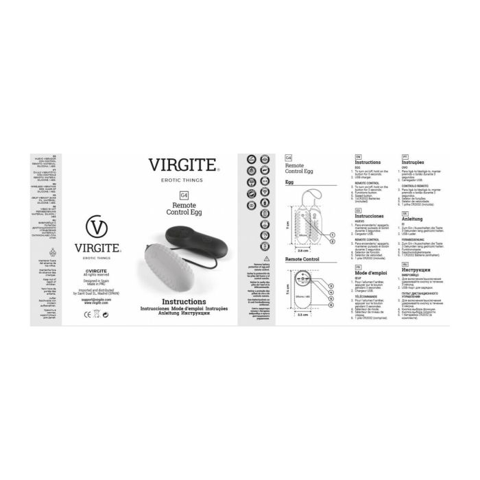 Vibrador Virgite Negro 2