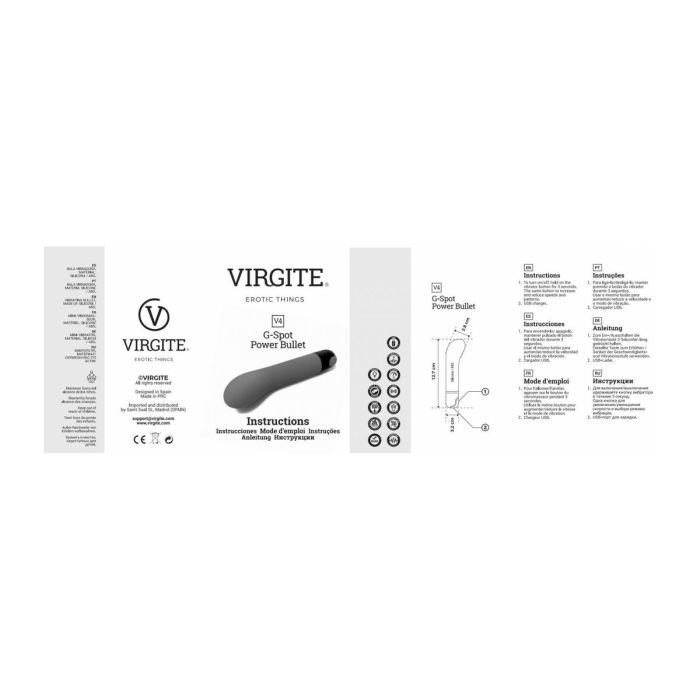 Vibrador de Punto G Virgite Rosa 2