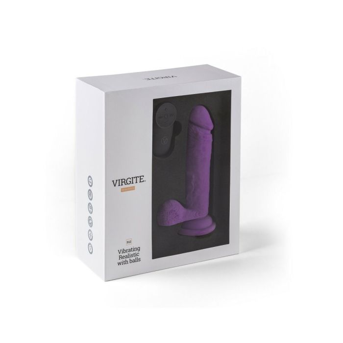 Vibrador realista Virgite Morado 5