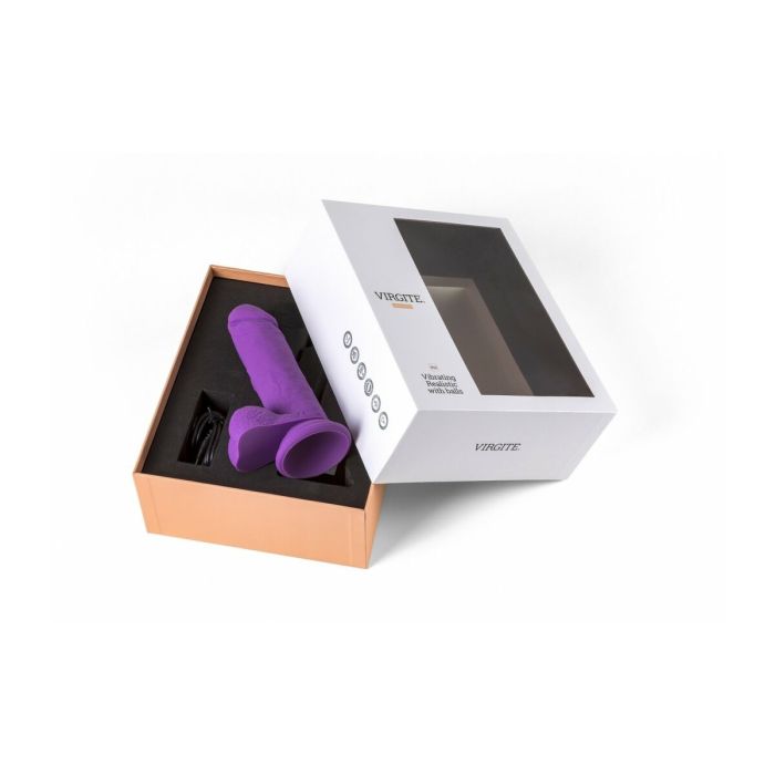 Vibrador realista Virgite Morado 4