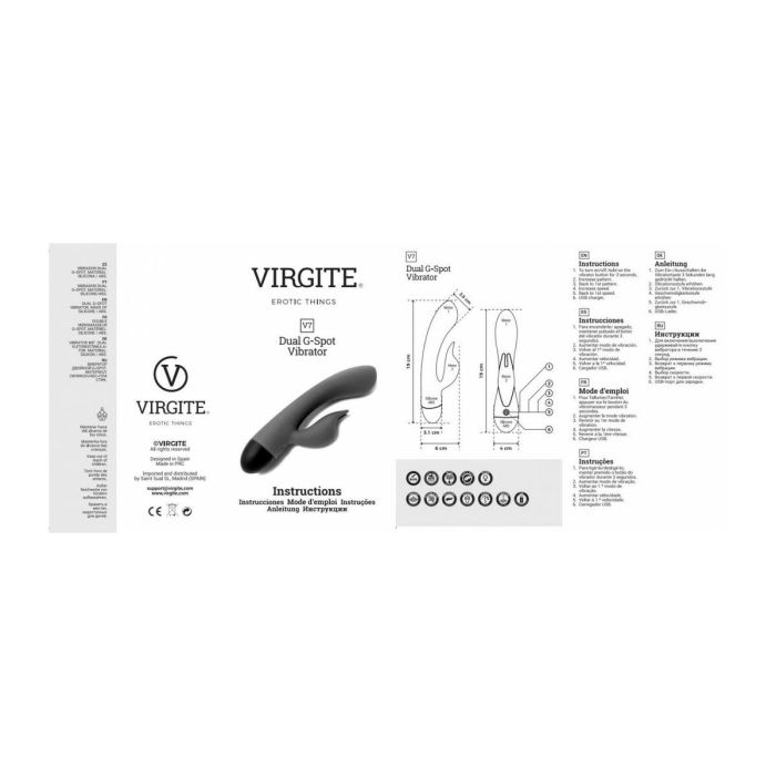 Vibrador Punto G Virgite Rosa 2