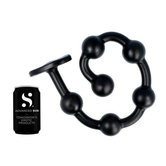 Bolas Anales Virgite Silicona Negro 2