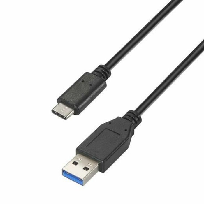 Aisens Cable Usb 3.1 gren2 10 grbps 3A Tipo Usb-C-M - A-M Negro 1,0M