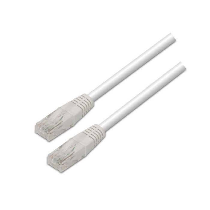 Aisens Cable De Red Latiguillo Rj45 Cat.6 Utp Awg24 Blanco 2,0M