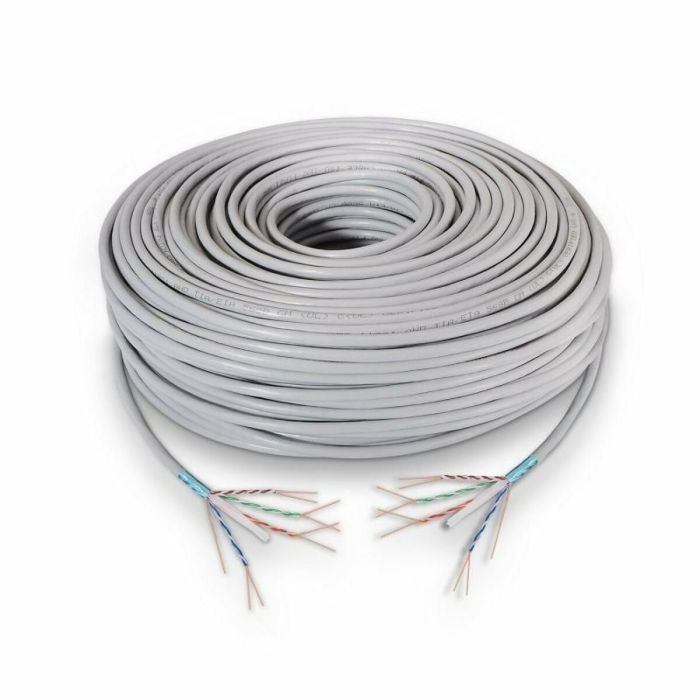 Cable de Red Rígido UTP Categoría 6 Aisens A136-0281 Gris 100 m 1