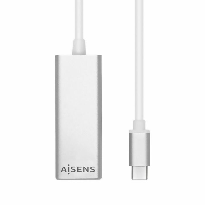 Adaptador USB a Ethernet Aisens Conversor USB 3.1 Gen1 A USB C A Ethernet Gigabit 10/100/1000 Mbps, 15cm USB 3.1 2