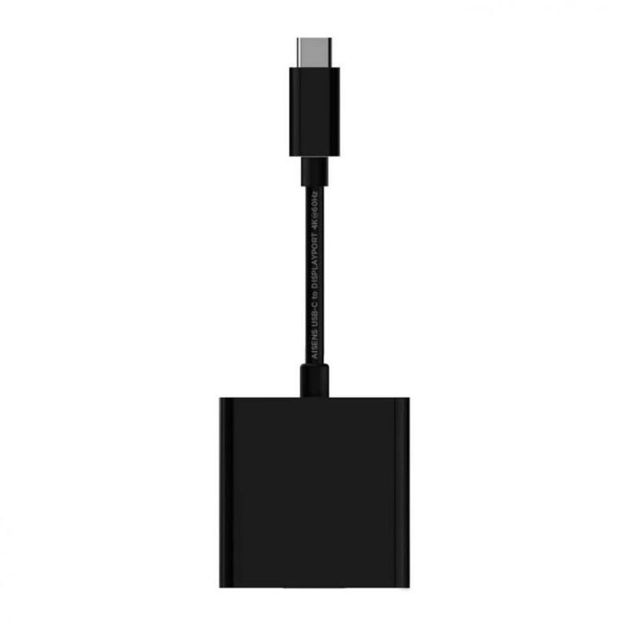Adaptador USB C a DisplayPort Aisens A109-0345 Negro 15 cm 4K Ultra HD 1