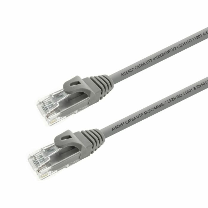 Aisens Cable De Red Latiguillo Rj45 Lszh Cat.6A 500 Mhz Utp Awg24 gris 2,0M