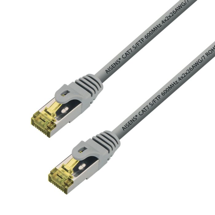 Cable Ethernet LAN Aisens 0,5 m Gris