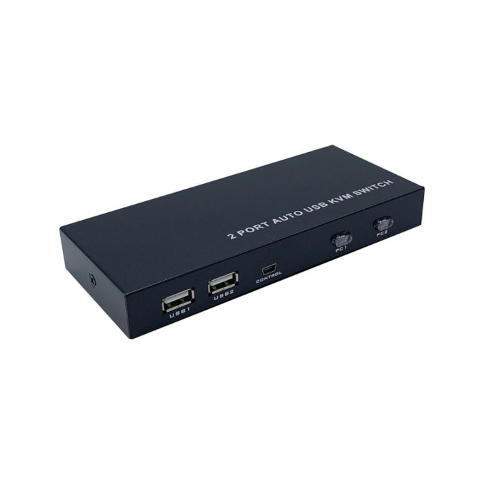 Conmutador KVM HDMI Aisens A111-0400/ 2PC con 1 sólo teclado y ratón