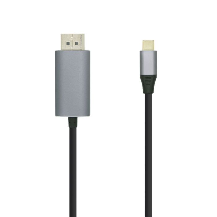 Adaptador USB-C a DisplayPort Aisens Negro 80 cm (1 unidad) 1