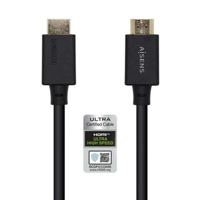 Cable HDMI Aisens A150-0420 Negro 50 cm