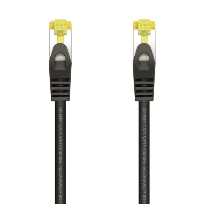 Cable Ethernet LAN Aisens 1 m Negro