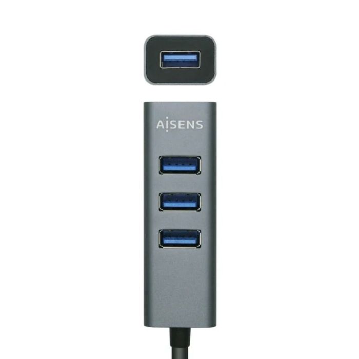 Hub USB Aisens A109-0508 Gris 2