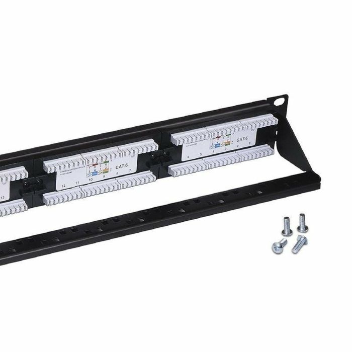 Patch Panel 24 Puertos UTP Categoría 6 Aisens A141-0509 1