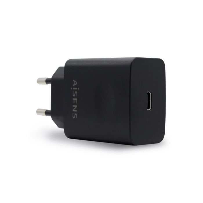 Cargador Aisens ASCH-1PD20-BK Negro 20 W USB-C 2