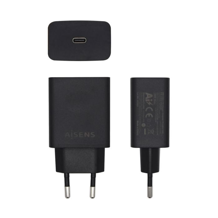 Cargador Aisens ASCH-1PD20-BK Negro 20 W USB-C 1