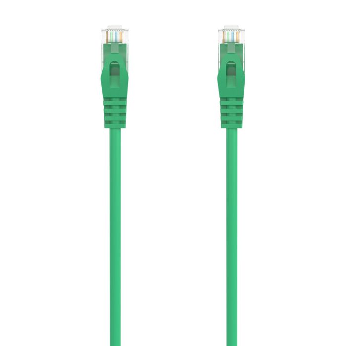 Cable RJ45 Categoría 6 UTP Rígido Aisens A145-0581 Verde 1,5 m