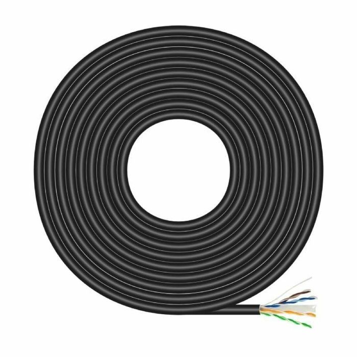 Cable de Red Rígido UTP Categoría 6 Aisens A135-0675 Negro 100 m 2