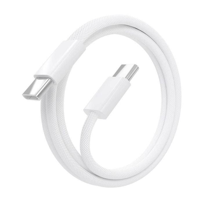 Aisens Cable Usb 2.0 3A 60 W Tipo Usb-C-M - Usb-C-M Blanco 1,0M