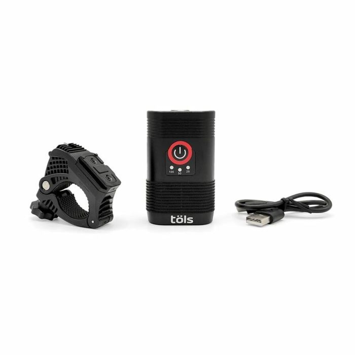 Luz Reflectante para Bicicleta Töls Aina Usb Front 600 Lm 2