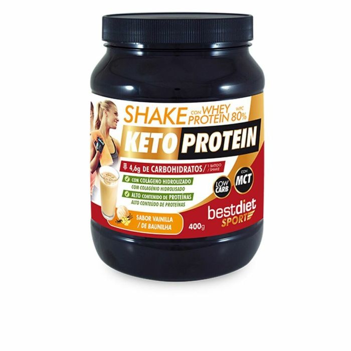 Batido Keto Protein Shake Vainilla 400 g Proteína