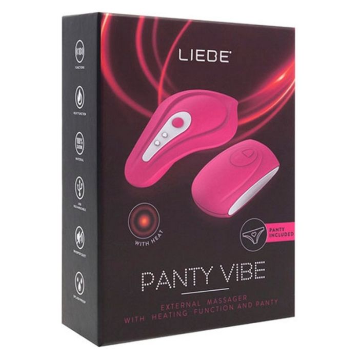 Vibrador Punto G Liebe Panty Cereza 1 Vibrador Punto G Liebe Panty Cereza 1