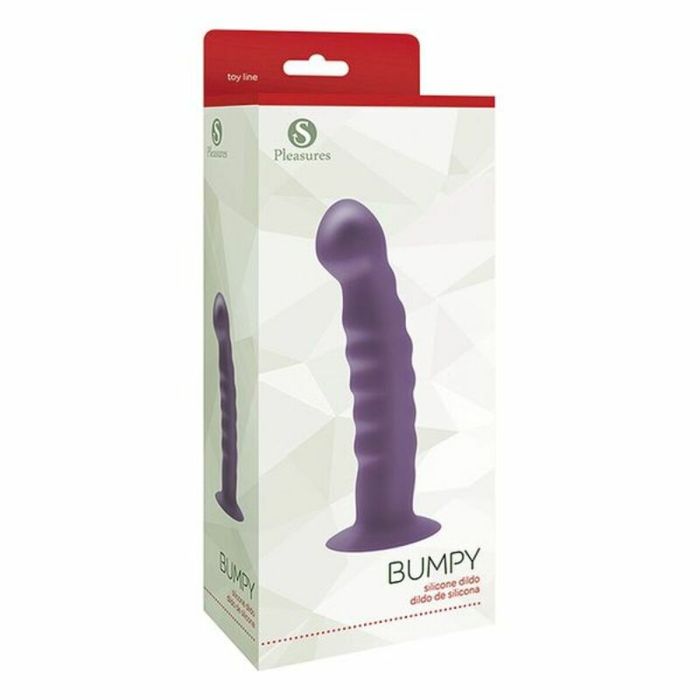 Dildo S Pleasures Bumpy Púrpura 1
