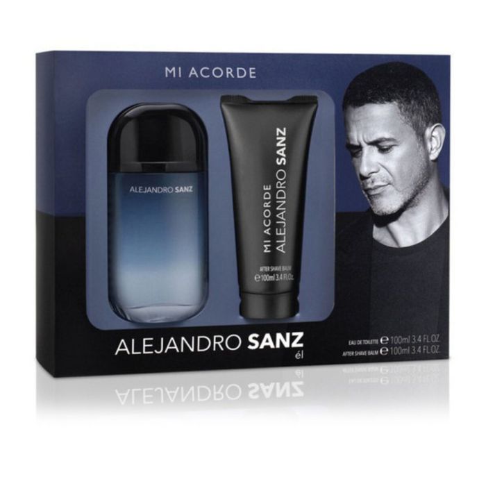Set de Perfume Hombre Mi Acorde Alejandro Sanz EDT (2 pcs)