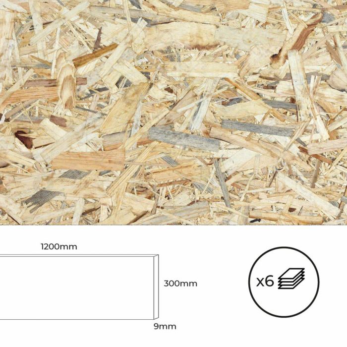 Tablero de contrachapado Bertini 120 x 60 cm (6 Unidades) 1 Tablero de contrachapado Bertini 120 x 60 cm (6 Unidades) 1