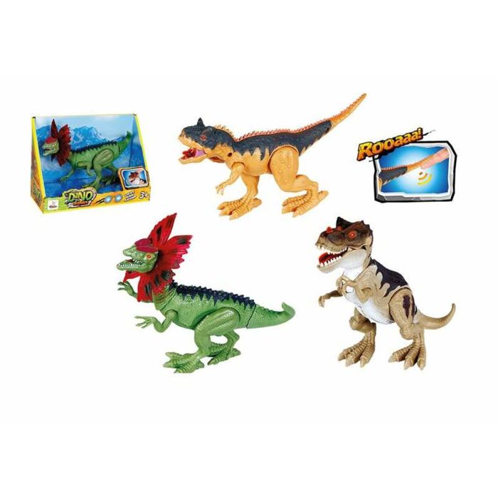 Figura dinosaurio inividual con sonidos 20x12cm, - modelos surtidos Figura dinosaurio inividual con sonidos 20x12cm, - modelos surtidos