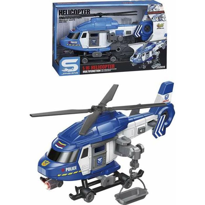 Helicóptero Police 29 x 9 cm