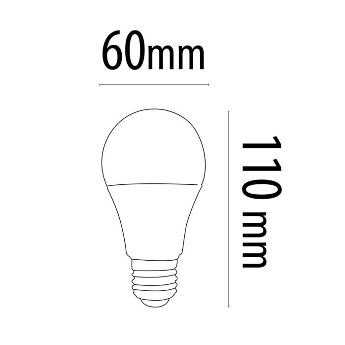 Bombilla LED TM Electron E27 (5000 K) 3