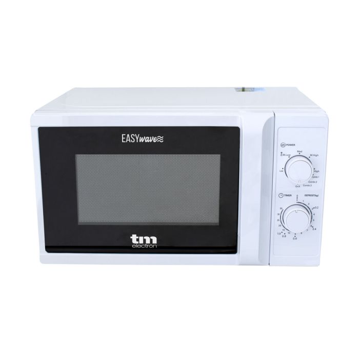 Microondas con Grill TM Electron Blanco 700 W 20 L 9