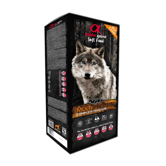 Alpha Spirit Spirit Canine Multiproteico Semihumedo Caja 9 kg