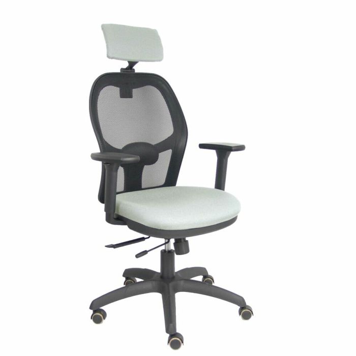 Silla de Oficina con Cabecero P&C B3DRPCR Gris claro