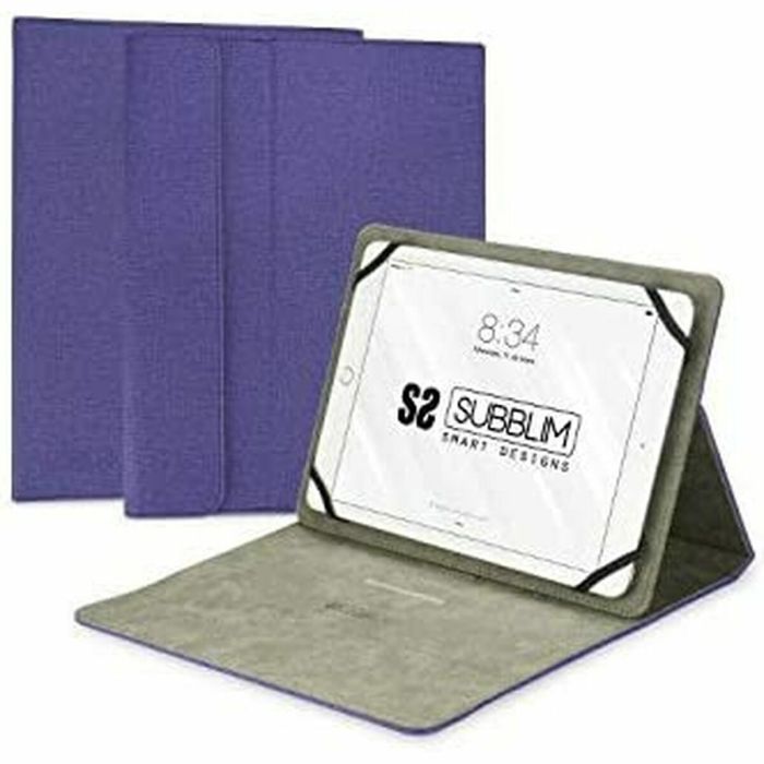 Funda para Tablet Subblim Funda Tablet Clever Stand Tablet Case 10,1" Purple