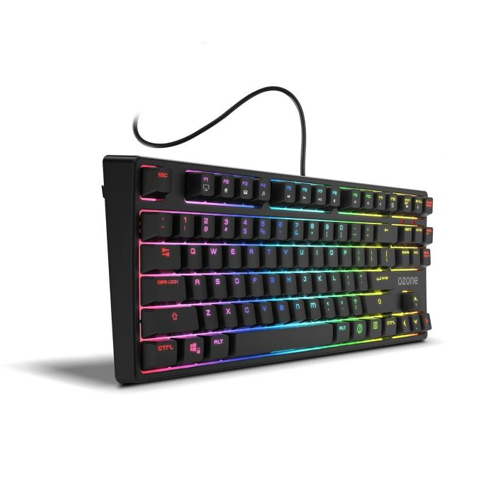 Teclado OZONE Gaming RGB Negro 1 Teclado OZONE Gaming RGB Negro 1