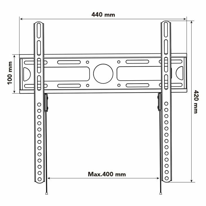 Soporte TV Nox NXLITEWALLSTAND 35 kg 5