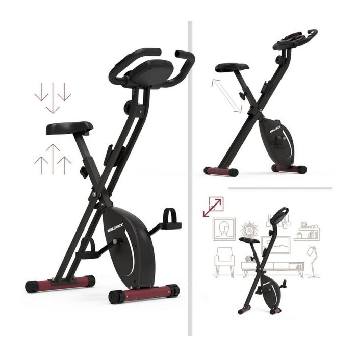 Bicicleta Estática Siluet Fitness FOLDABLE BIKE BX2-3S 9 Bicicleta Estática Siluet Fitness FOLDABLE BIKE BX2-3S 9
