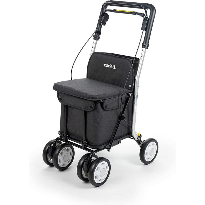 Carro de la compra con asiento Carlett Comfort Volcano