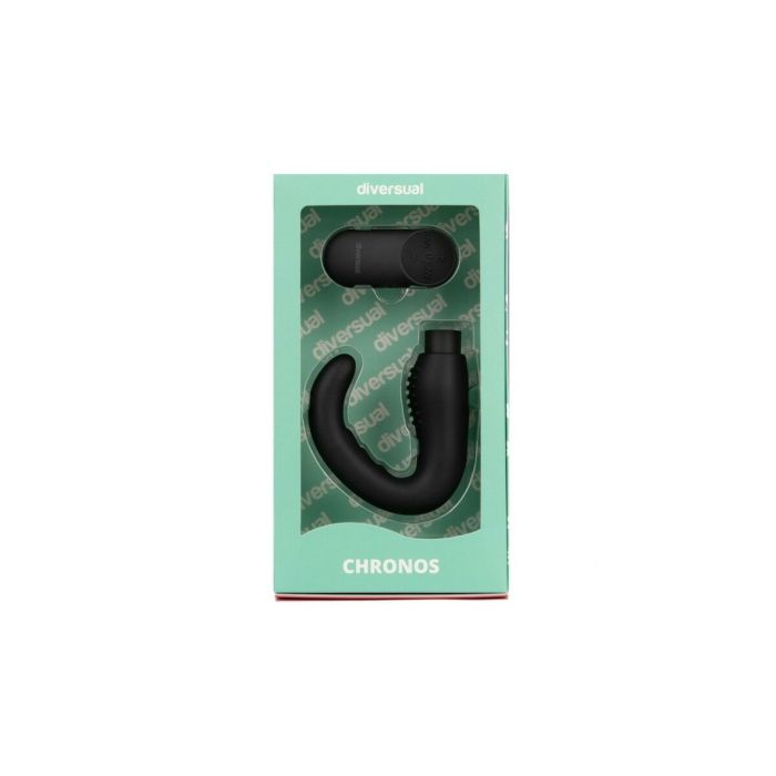 Vibrador Doble Estimulación Diversual Negro 11