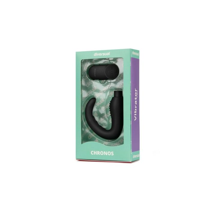 Vibrador Doble Estimulación Diversual Negro 2