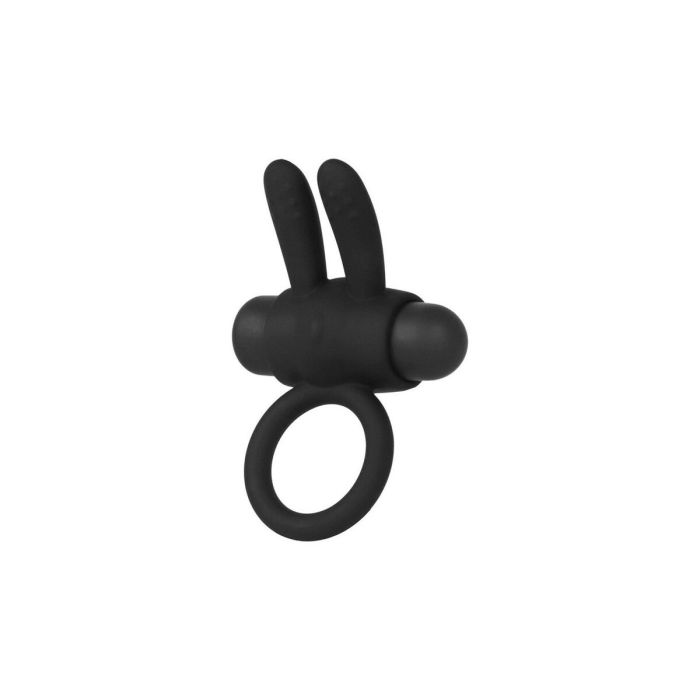 Anillo Conejito Vibrador Diversual Negro